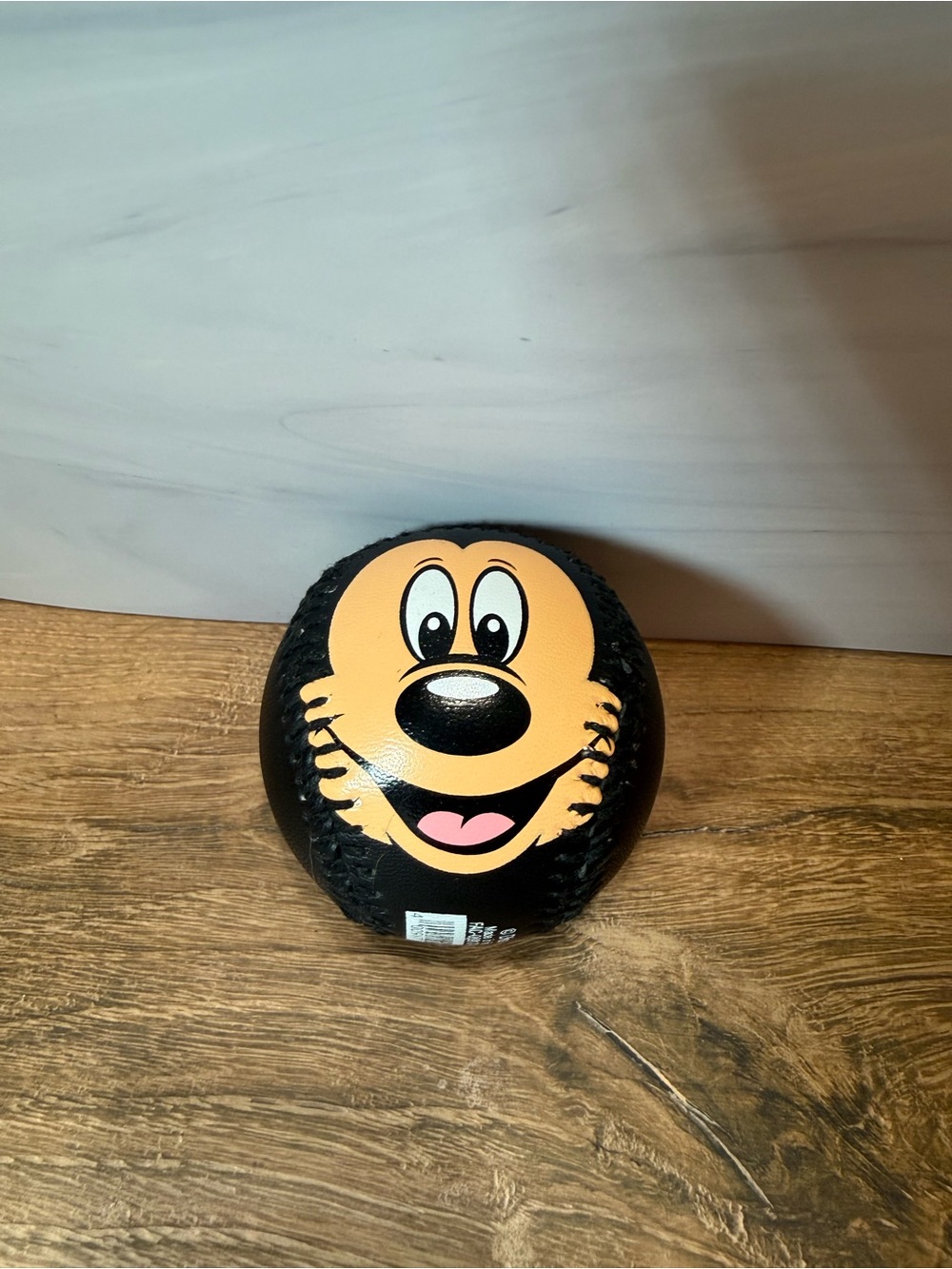 Disney Mickey Mouse Black Baseball Character Face Collectible